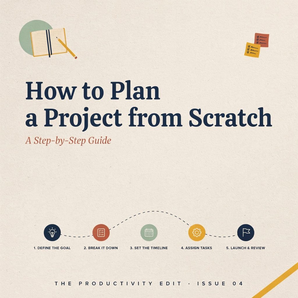 How to Plan a Project from Scratch