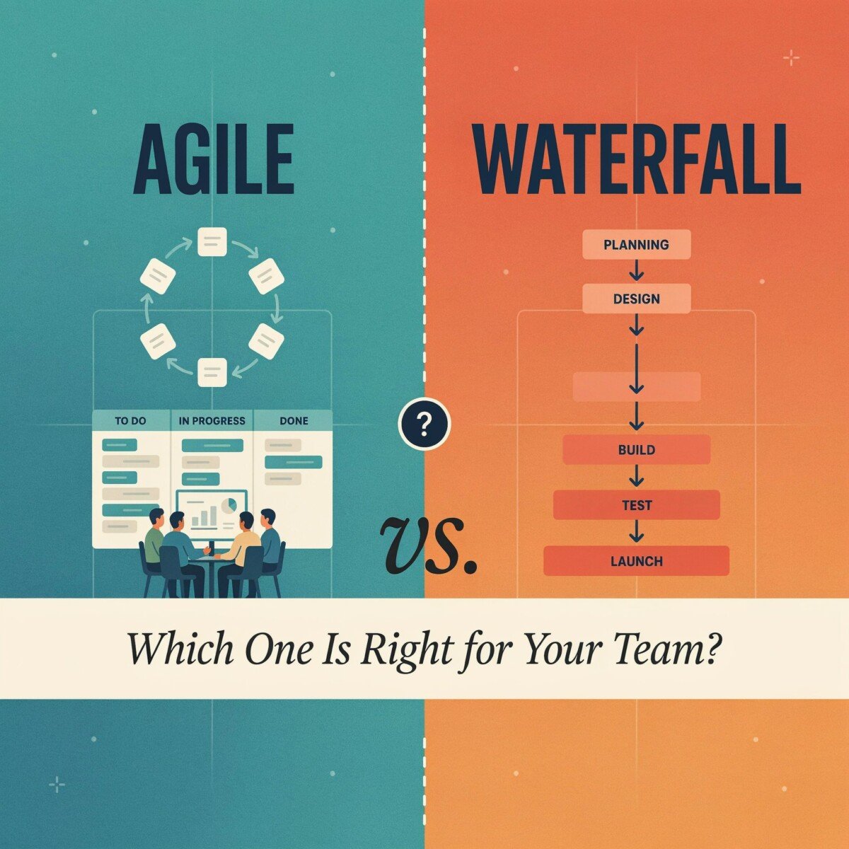 Agile vs. Waterfall Project Management: Which One Is Right for Your Team?